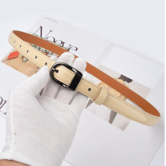 Simple Decorative Versatile Thin Belt