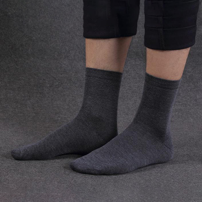 Cotton Breathable Crew Length Socks (5 pairs)