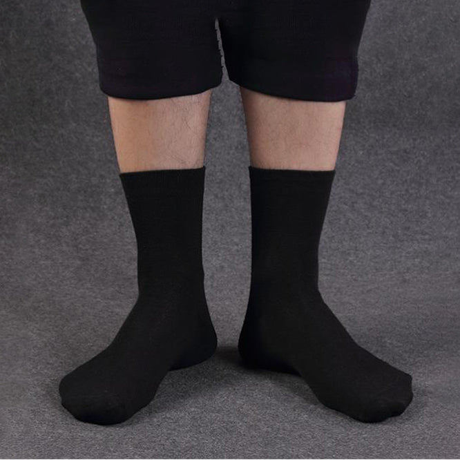 Cotton Breathable Crew Length Socks (5 pairs)