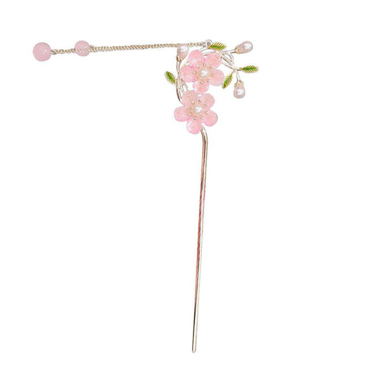 Chinese Style Fringe Hanfu Hairpin Headdress