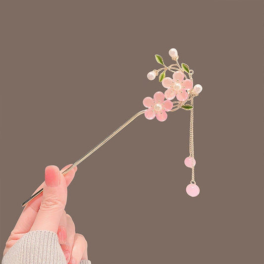 Chinese Style Fringe Hanfu Hairpin Headdress