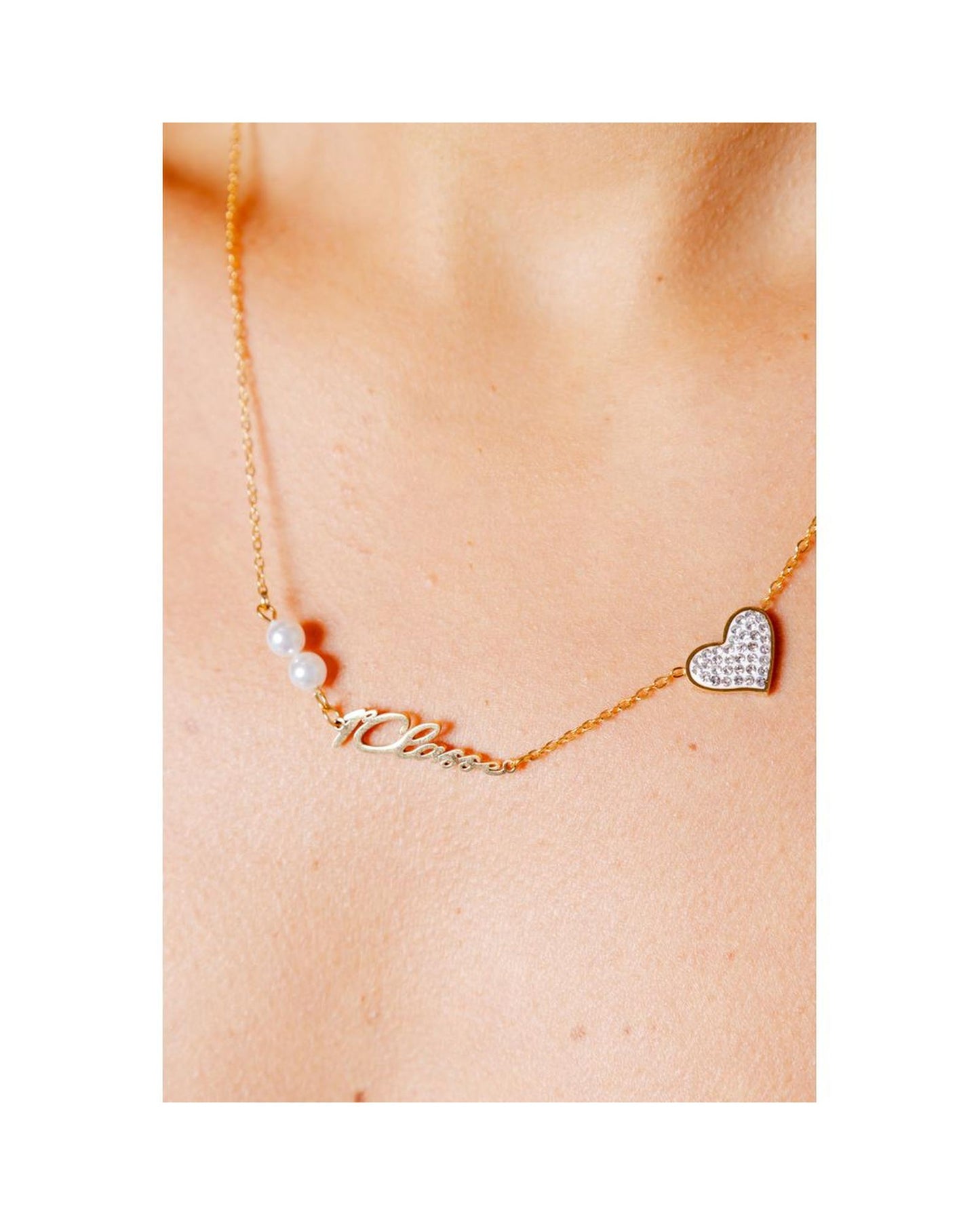 Alviero Martini Prima Classe Gold Steel Necklace