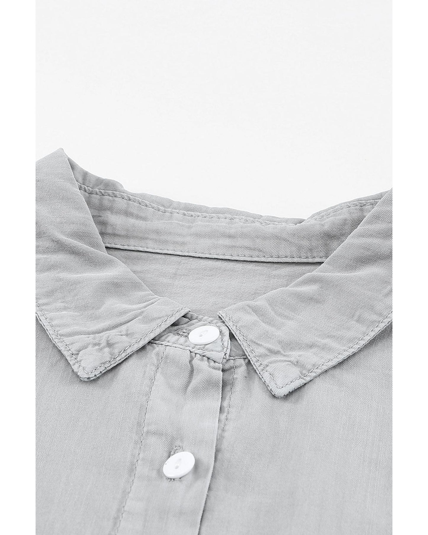 AZURA EXCHANGE Shirt with Turn-down Collar