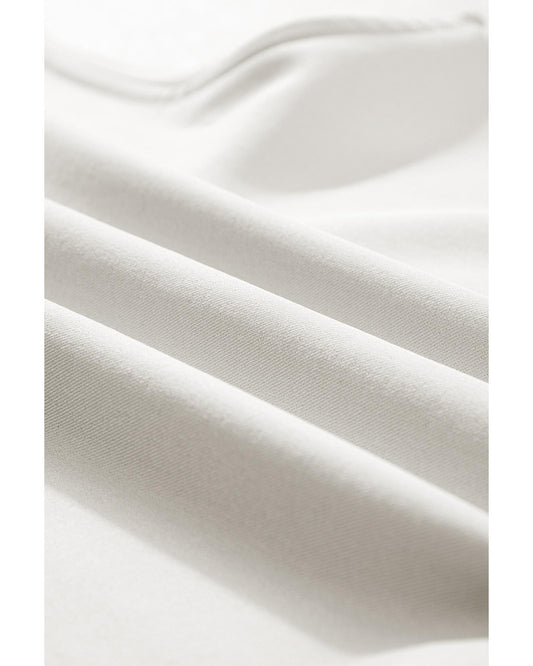 Ricrac Trim Tank Top and Elastic Waist Shorts