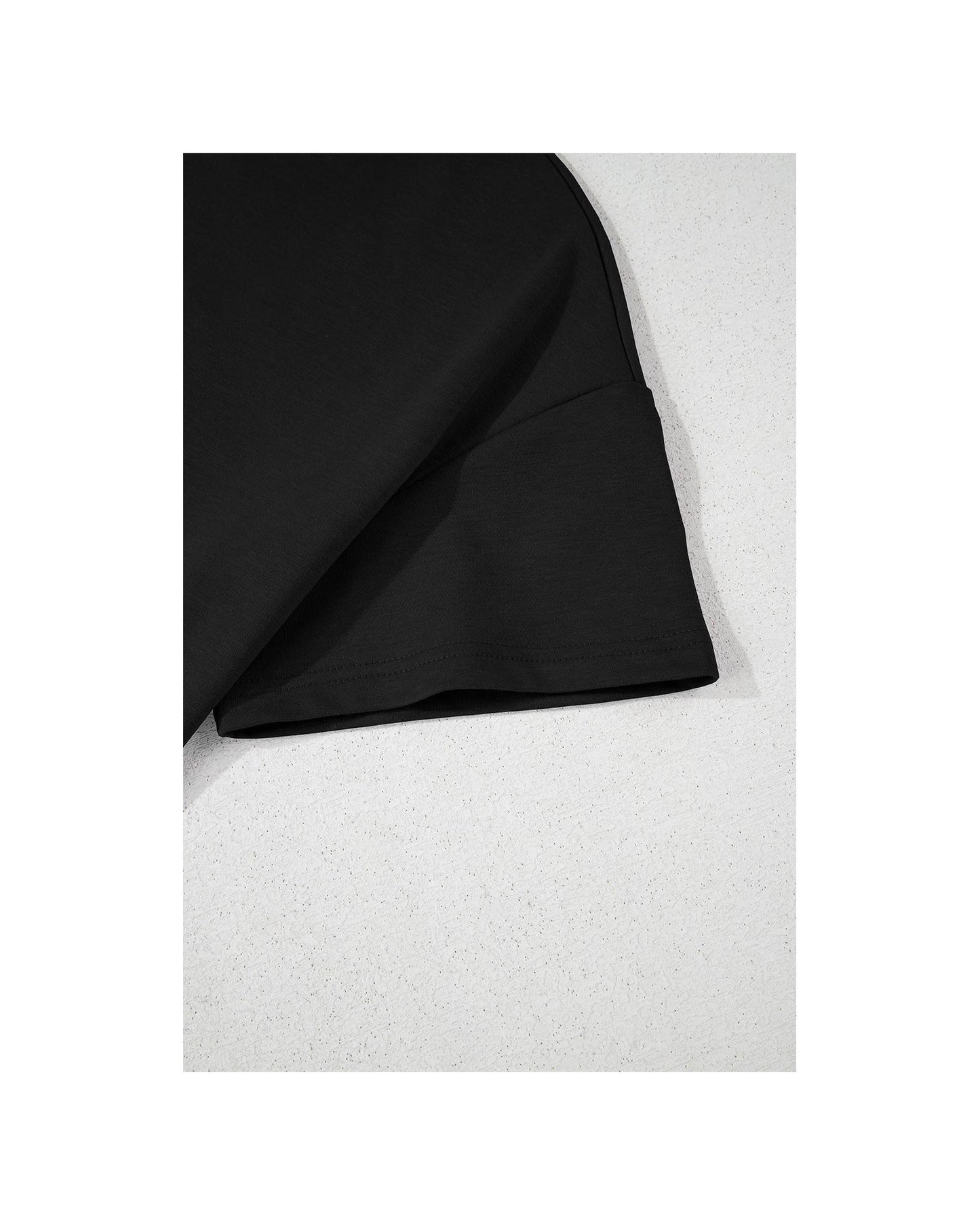 Cropped Tee and Ruffle High Waist Skort