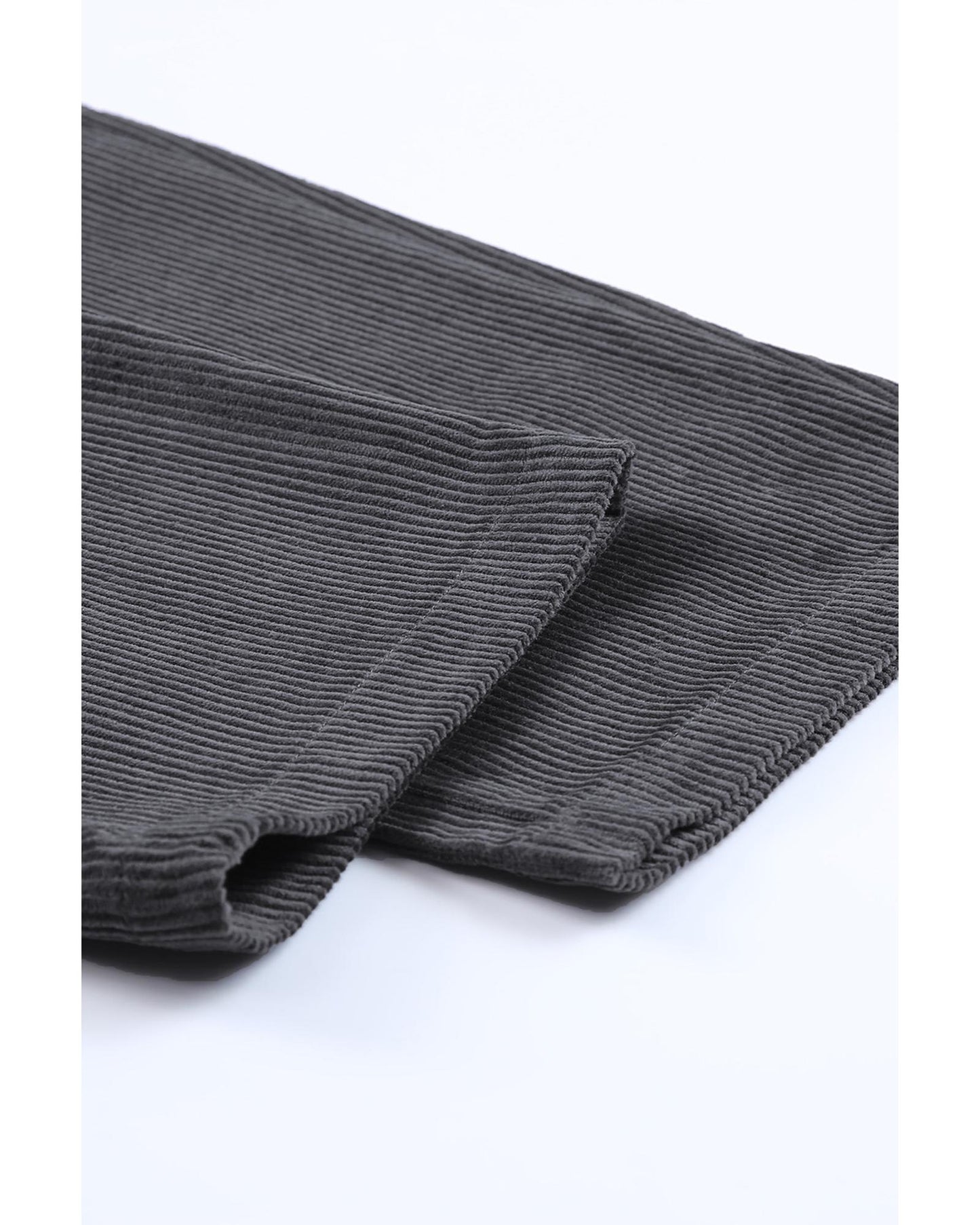 Corduroy High Waist Straight Leg Pants