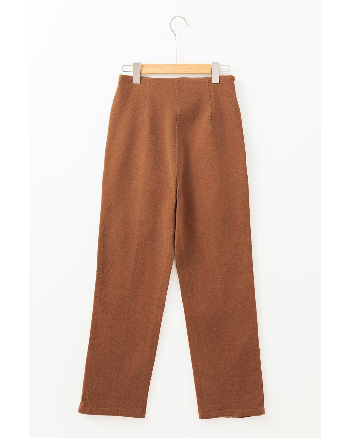 Double Breasted Straight Leg Pants