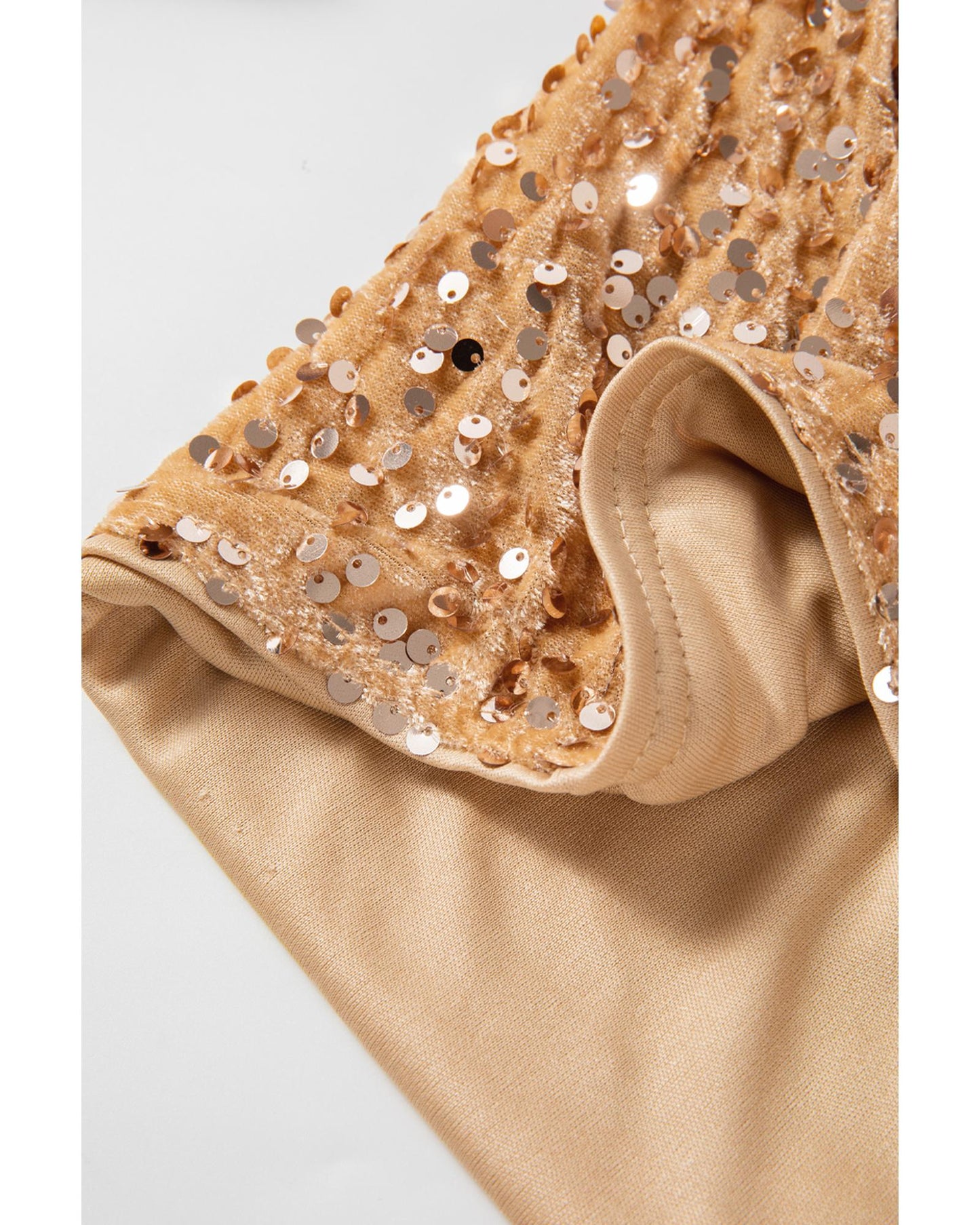 Black Sequined Open Front Cropped Jacket - L