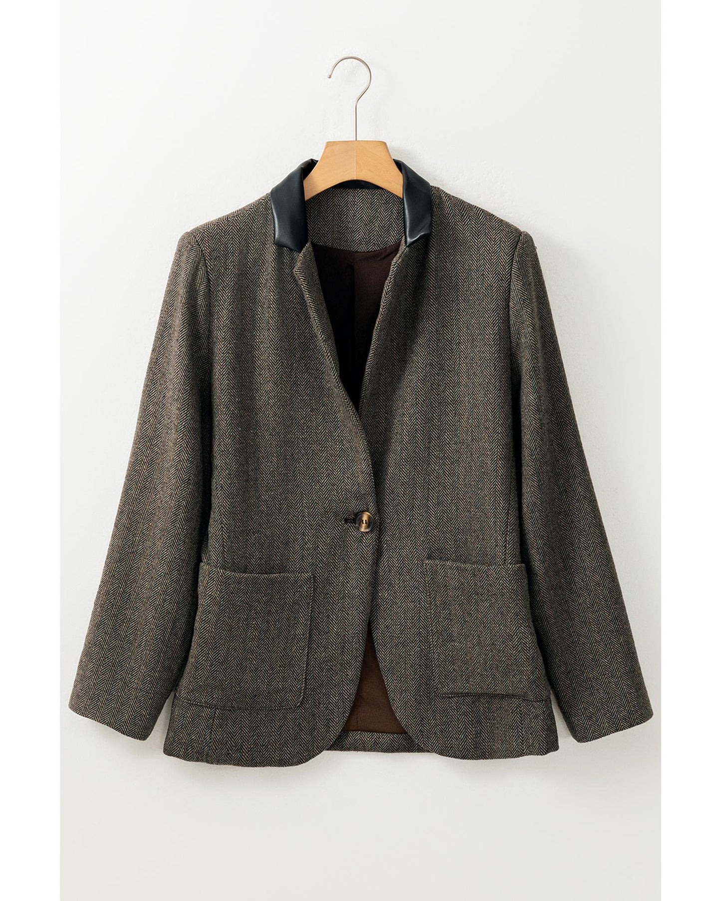 Desert Palm Blazer Coat Tailored Fit