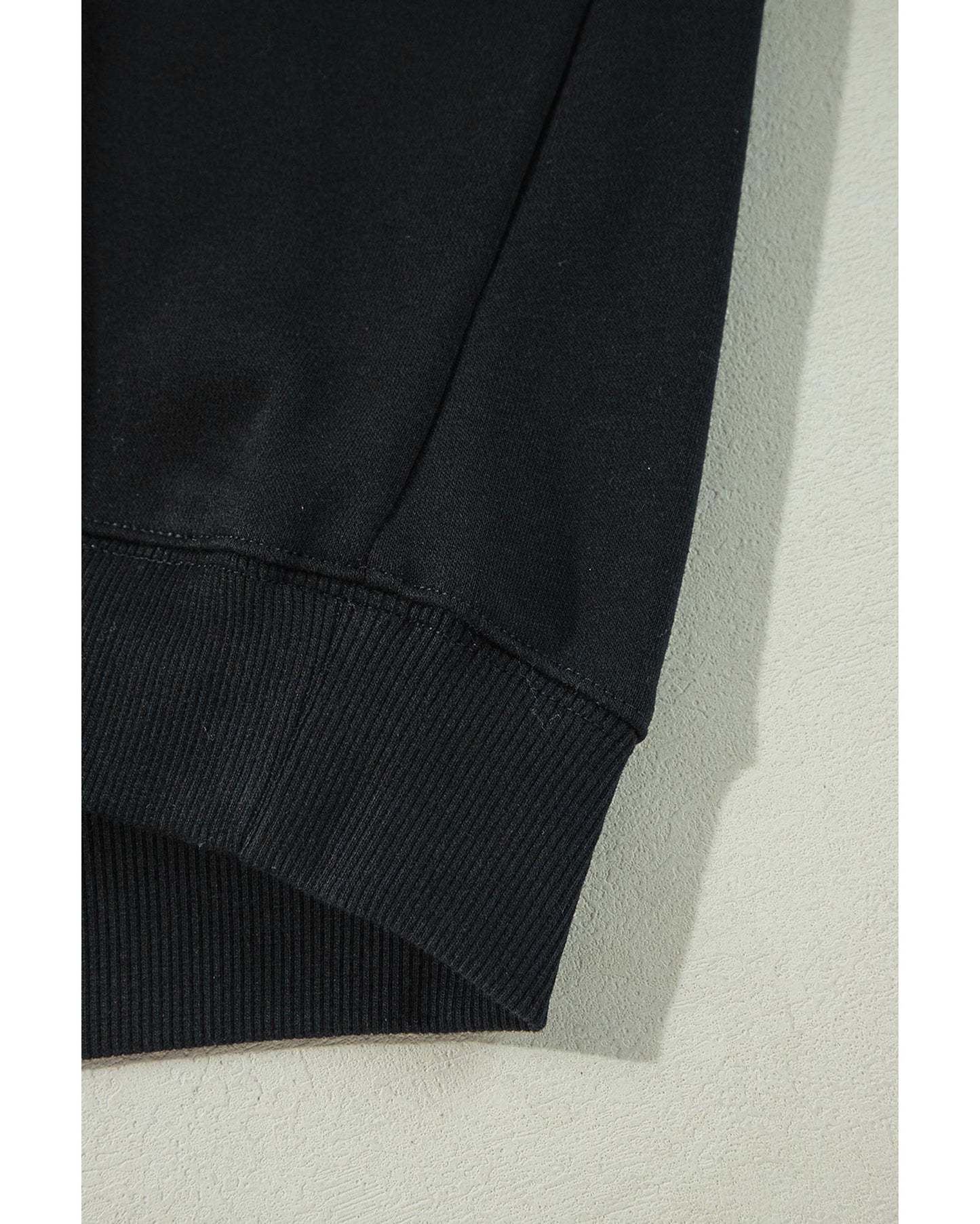 Plus Size Solid Crew Neck Drop Shoulder Sweatshirt