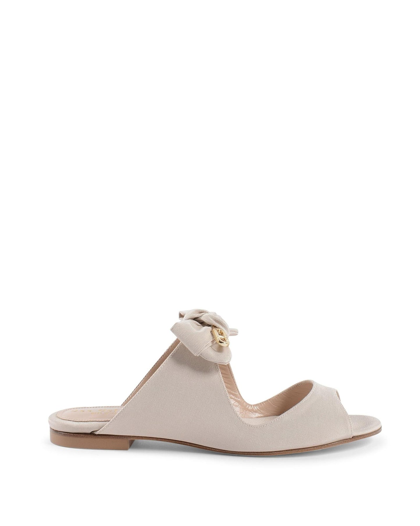 Open Toe Bow Sandal with Elegant Bow Detail