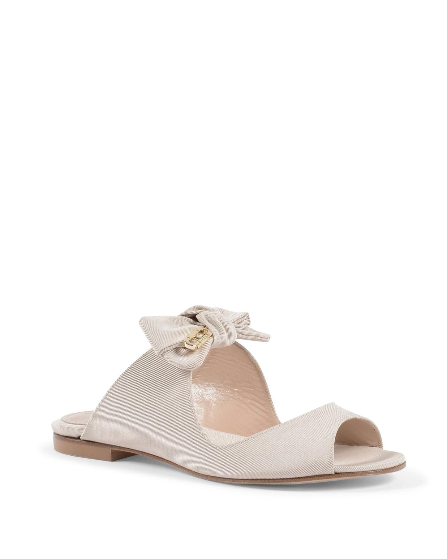 Open Toe Bow Sandal with Elegant Bow Detail