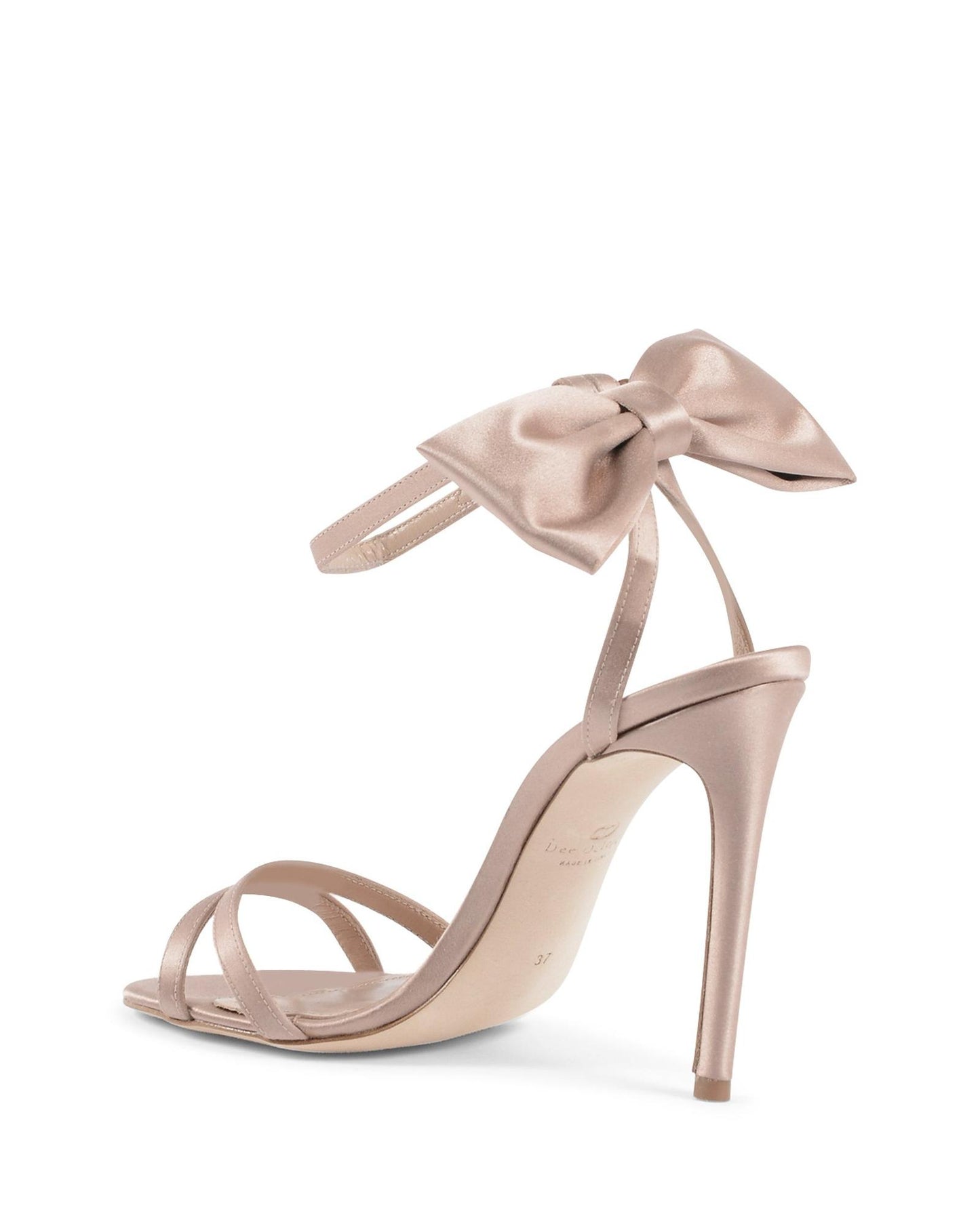 Bow Satin Sandal Elegant Design