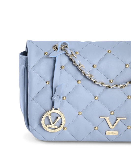 V Italia by Versace 1969 Quilted Leather Shoulder Bag