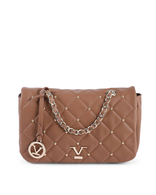 V Italia by Versace 1969 Quilted Leather Shoulder Bag