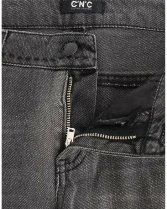 CoSTUME NATIONAL CNC Superslim Gray Jeans W26 US Women