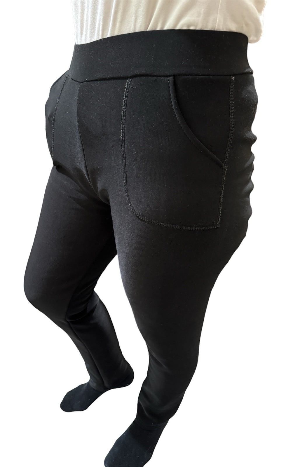 Ladies Fur Lined Thermal Leggings