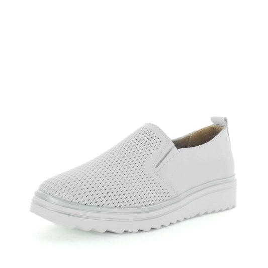 JUST BEE Women's CASINI Flats Silver 37EU