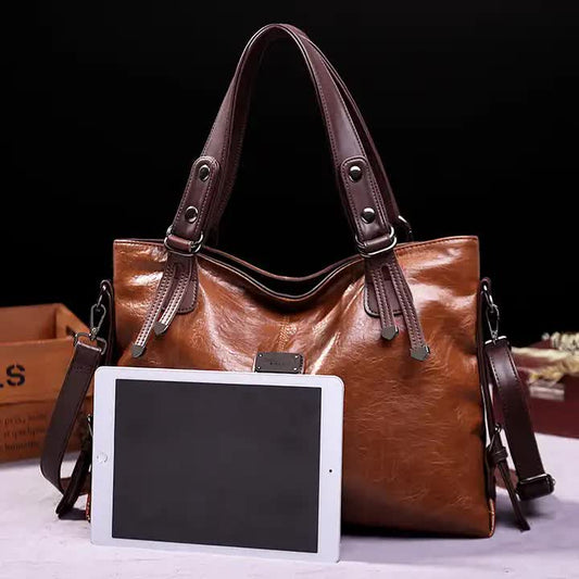 Spacious Shoulder and Crossbody Tote