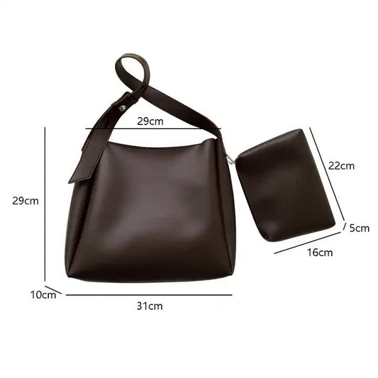 2-Piece Women's Bucket Bag Set