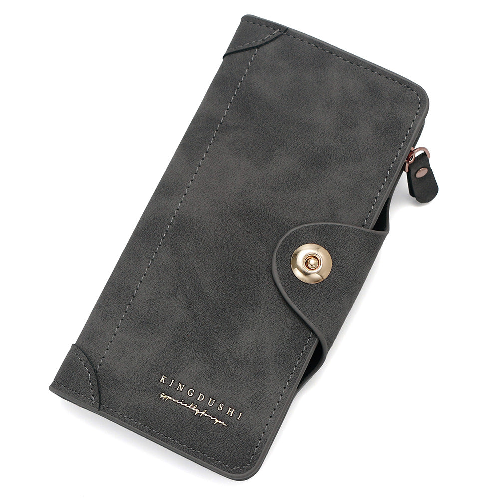 Multi-Compartment Clutch Purse