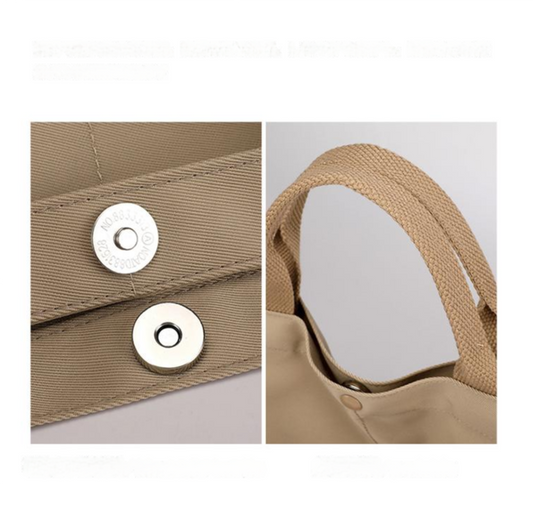 Minimalist Nylon Large Capacity Tote Bag