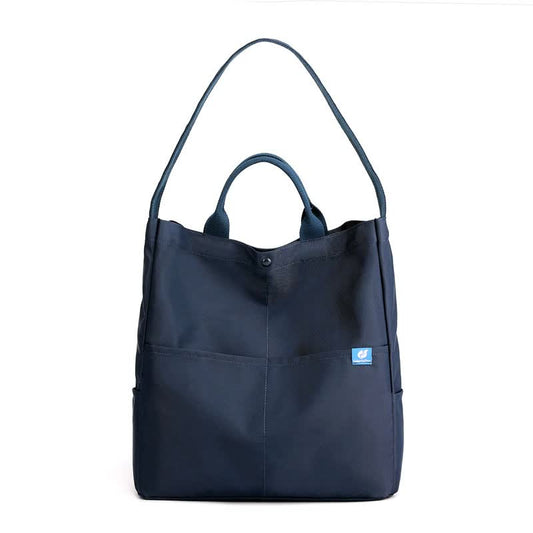 Minimalist Nylon Large Capacity Tote Bag