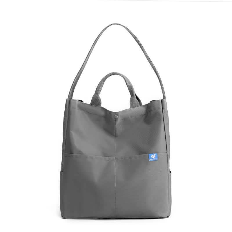 Minimalist Nylon Large Capacity Tote Bag