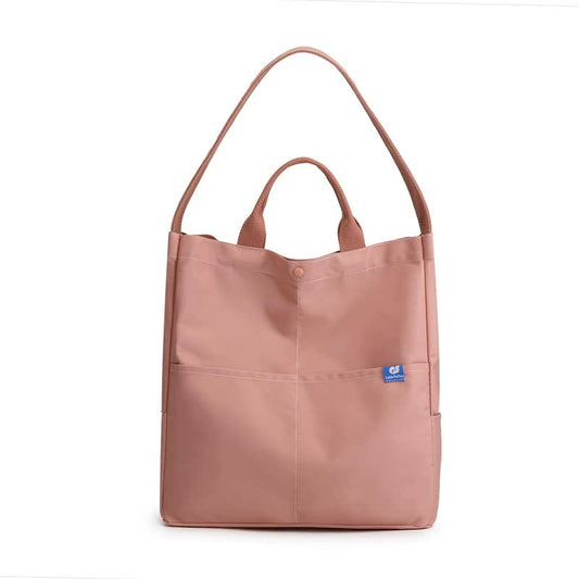 Minimalist Nylon Large Capacity Tote Bag