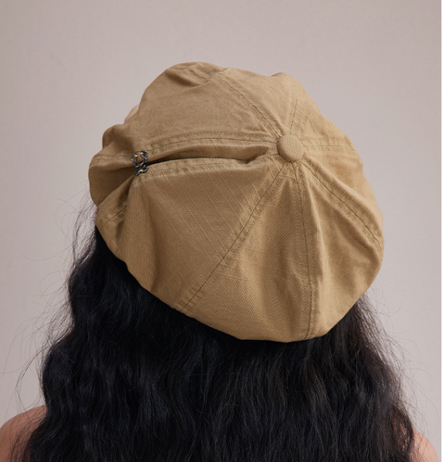 Vintage Style Baker Boy Cap