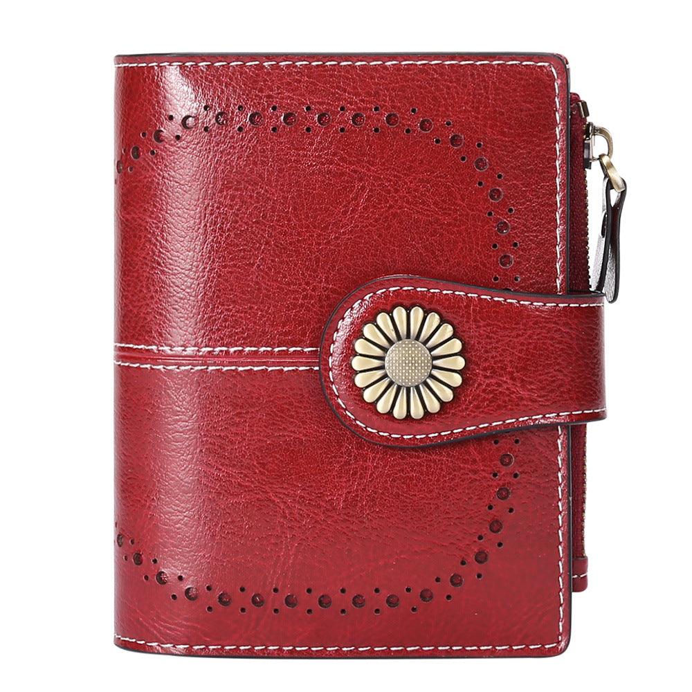 Coin Purse with Zipper Card Holder