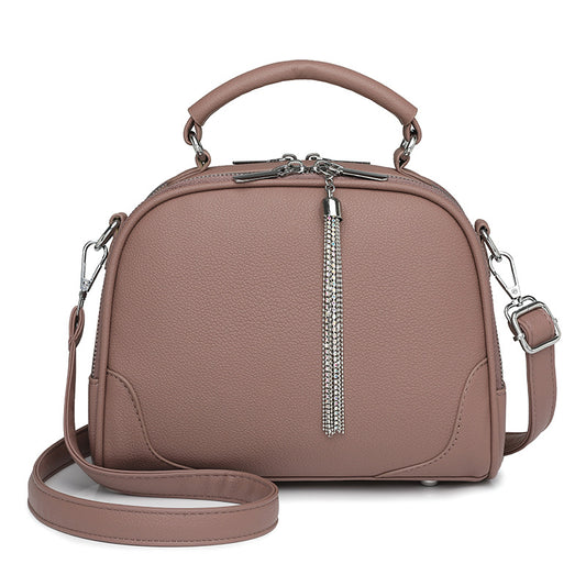 Chic Mini Round Crossbody Bag