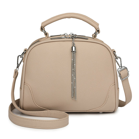 Chic Mini Round Crossbody Bag