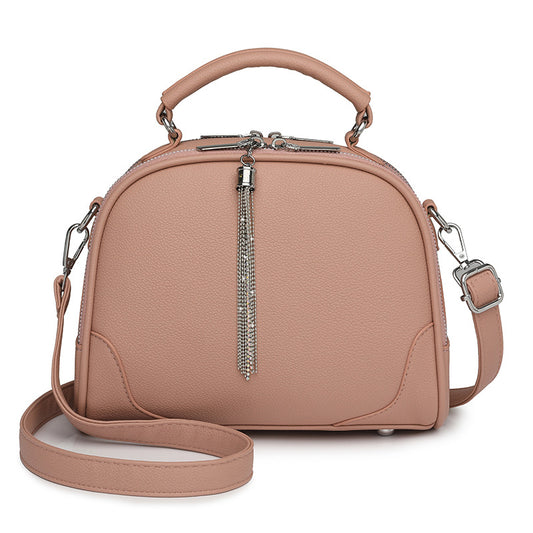 Chic Mini Round Crossbody Bag