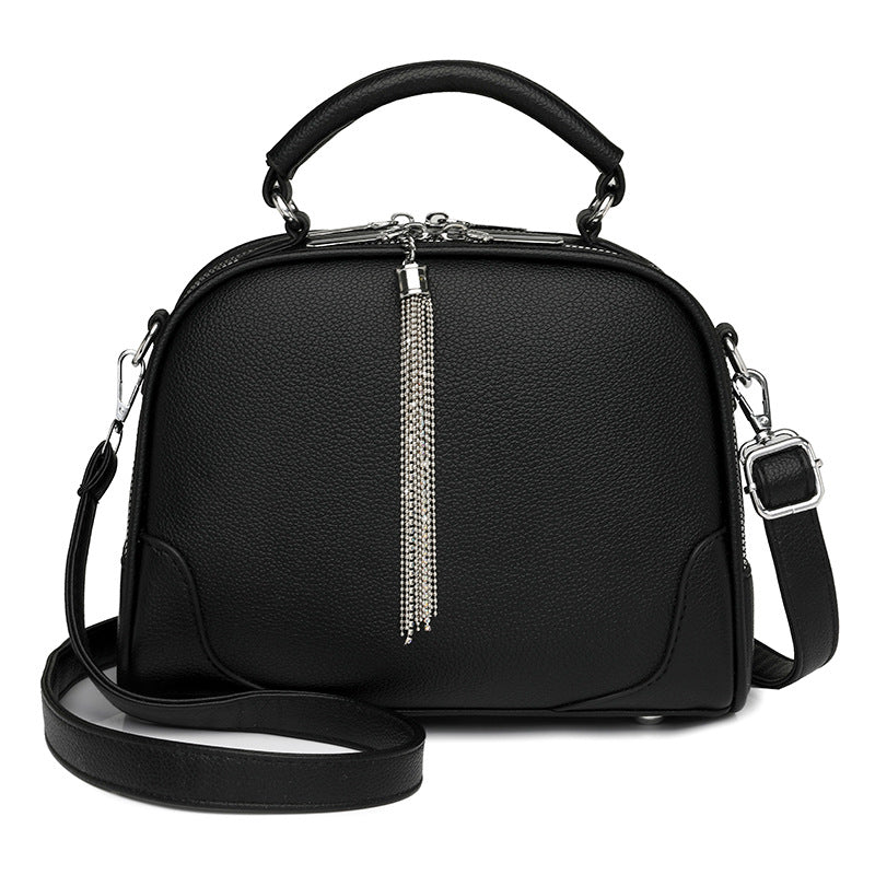 Chic Mini Round Crossbody Bag