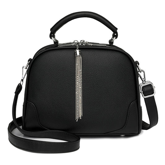 Chic Mini Round Crossbody Bag