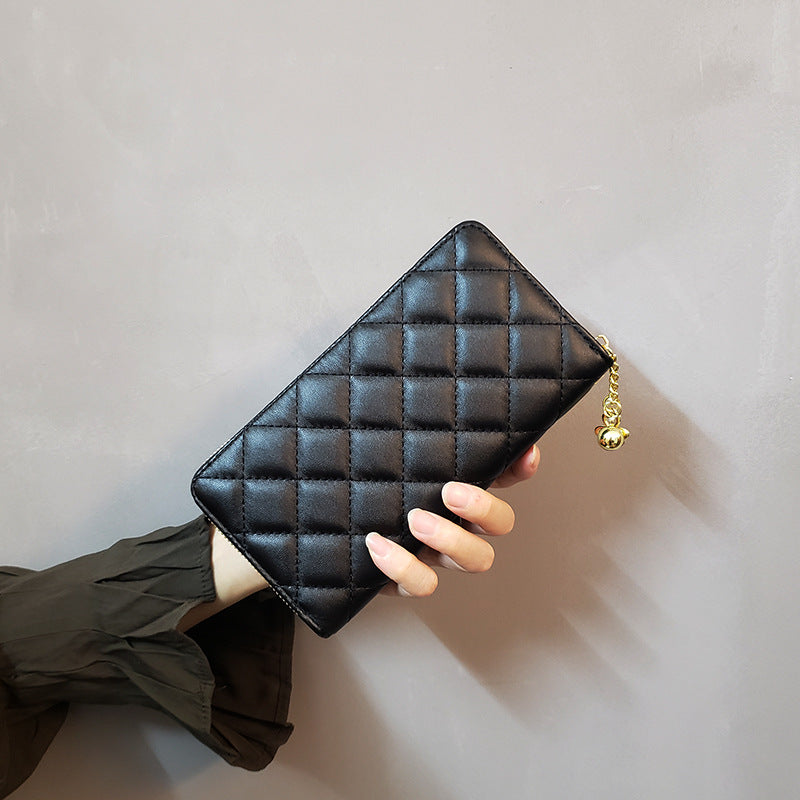 Zip Around Wallet with Multiple Compartments