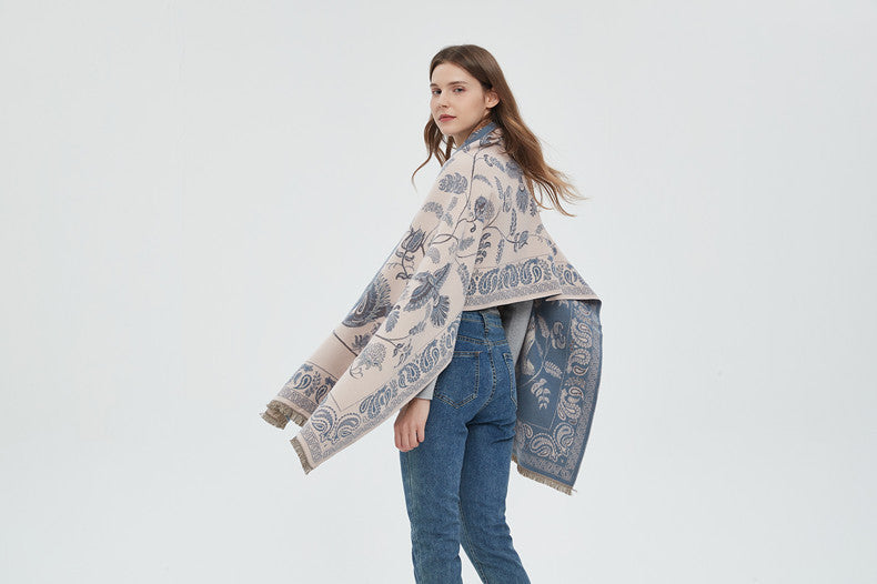 Soft Jacquard Shawl