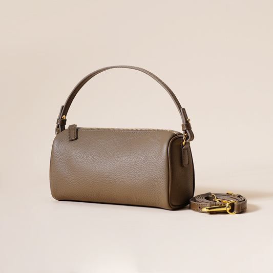 Mini Barrel Crossbody & Top Handle Bag