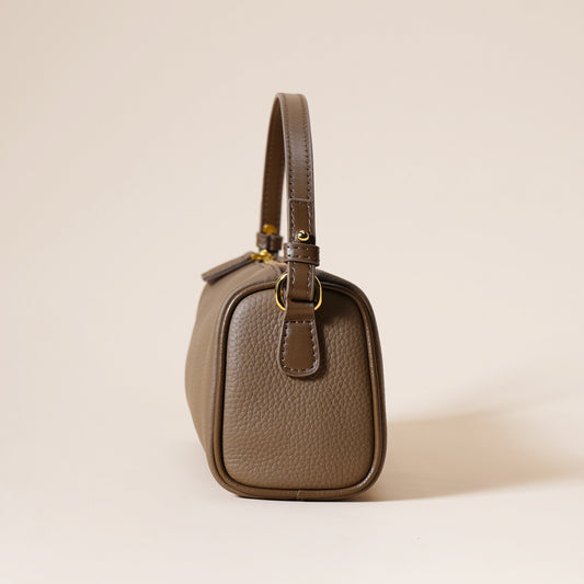 Mini Barrel Crossbody & Top Handle Bag