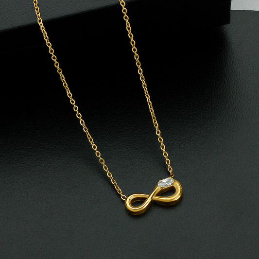 Gold Infinity Necklace