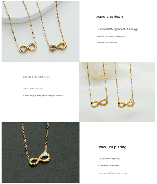 Gold Infinity Necklace
