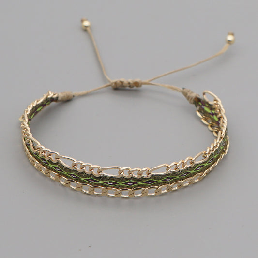 Artisan Woven Bohemian Bracelet