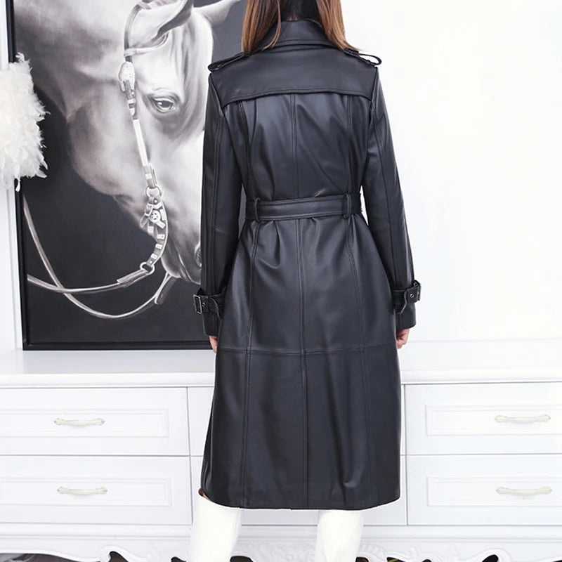 Slim Leather Big Pockets Jacket 
