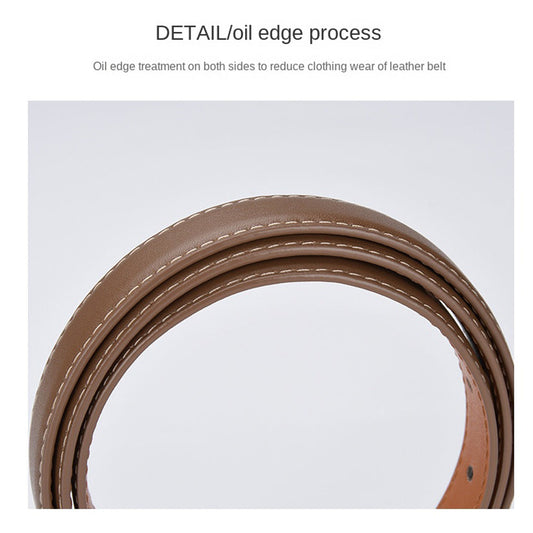 Simple Decorative Versatile Thin Belt