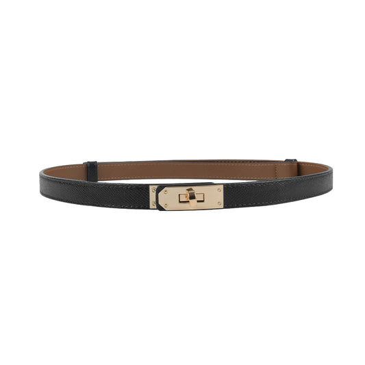 Cow Leather Waist Slim Belt