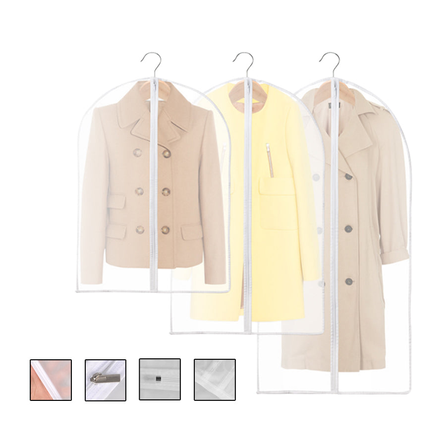 6Pcs Suit Dress Clothing Dust Cover Bag