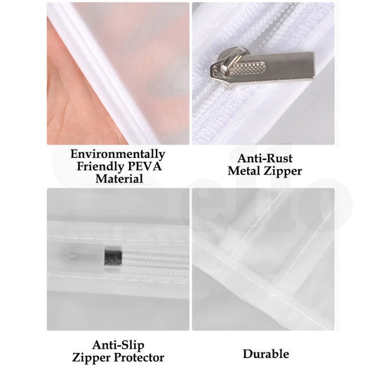 6Pcs Suit Dress Clothing Dust Cover Bag