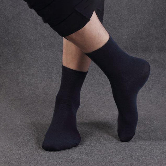Cotton Breathable Crew Length Socks (5 pairs)