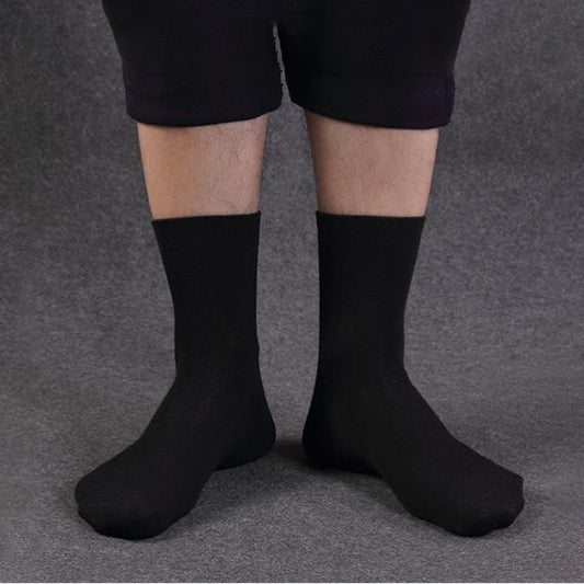 Cotton Breathable Crew Length Socks (5 pairs)